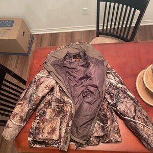 Men's Camouflage Puffer Jacket
